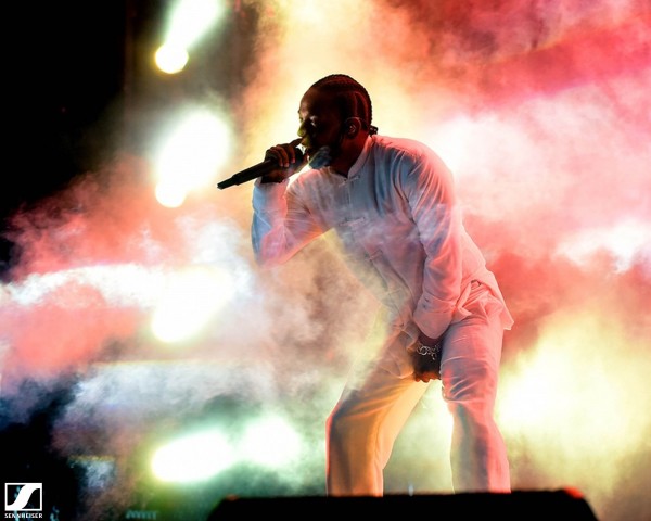 Kendrick Lamar Steals the Show at Coachella using the Sennheiser Digital 6000 Wireless System