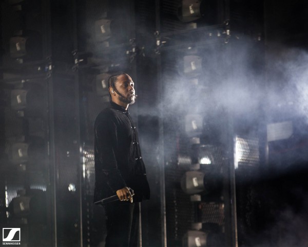Kendrick Lamar Steals the Show at Coachella using the Sennheiser Digital 6000 Wireless System
