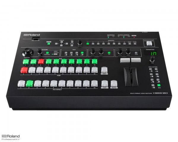 Roland Pro A/V Updates V-800HD Multi-Format Video Switcher