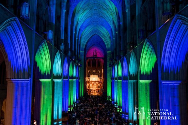 Elizabeth Coco Creates Colour Scape At National Cathedral With CHAUVET Professional