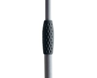 K&M 26010 Mic Stand Straight Cast Base Grey Soft Touch Finish - Image 2