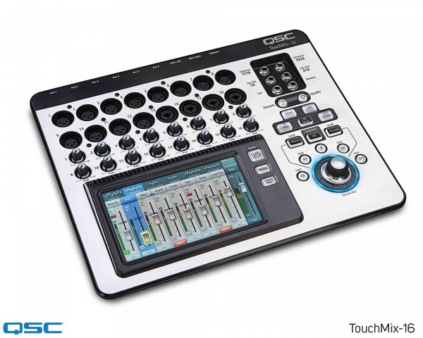 QSC Elevates Compact Mixer Category to Unprecedented Level with TouchMix Series Updates