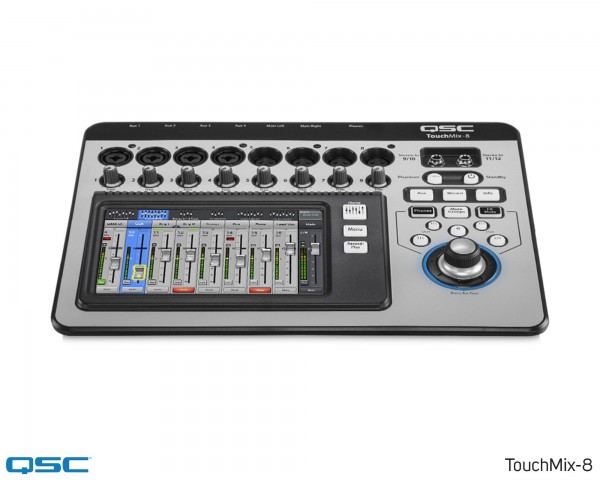 QSC Elevates Compact Mixer Category to Unprecedented Level with TouchMix Series Updates