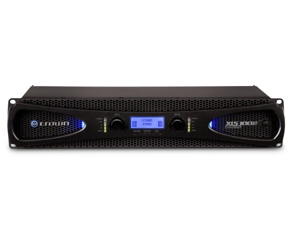 Crown XLS 1002 DriveCore 2 Power Amp with DSP 2x350W @ 4Ω 2U - Main Image