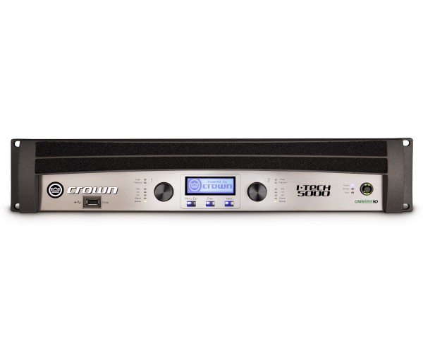 Crown IT5000HD I-Tech HD Touring Amplifier 2x2500W @ 4Ω 2U - Main Image