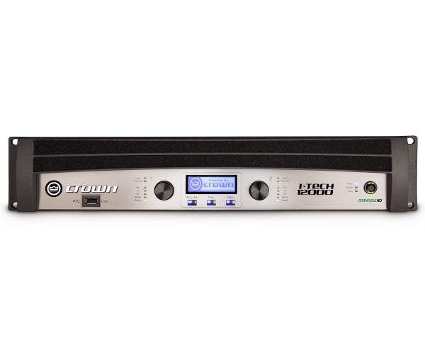 Crown IT12000HD I-Tech HD Touring Amplifier 2x12000 @ 4Ω 2U - Main Image