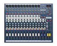 Soundcraft EPM12 12:2 Multipurpose Mixer 12-Mic 2-Stereo i/p Inc Rack Kit - Image 2