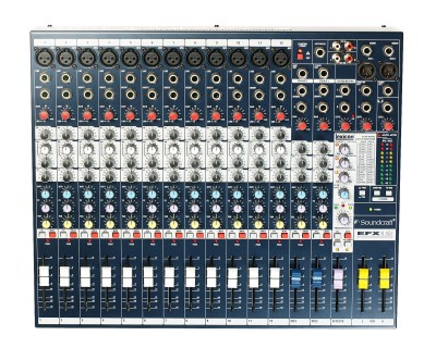 EFX12 12:2 Mixer 12-Mic 2-Stereo i/p + Effects Inc Rack Kit