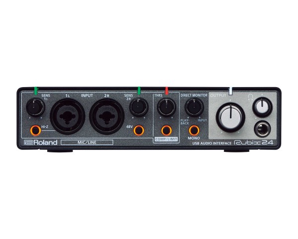 Roland Pro AV RUBIX24 USB Audio Interface 2-In/4-Out for PC/MAC/IPAD - Main Image