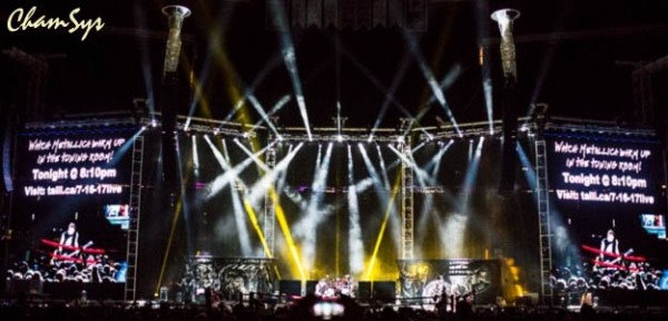 Niller Bjerregaard Gets Dramatic for Volbeat on Metallica Tour with ChamSys