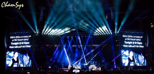 Niller Bjerregaard Gets Dramatic for Volbeat on Metallica Tour with ChamSys