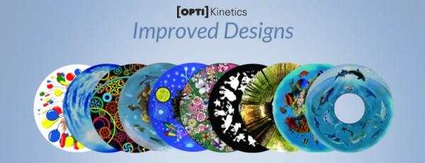 OPTI Kinetics Improve their Pictorial Effect Wheels