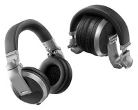 Pioneer DJ HDJ-X5-S Pro DJ 40mm Headphones with Swivel Ear Silver - Image 2