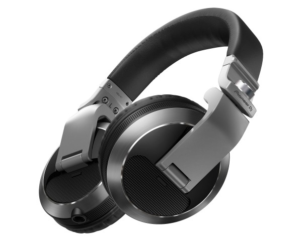 Pioneer DJ HDJ-X7-S Pro DJ 50mm Headphones with Swivel Ear Silver - Main Image