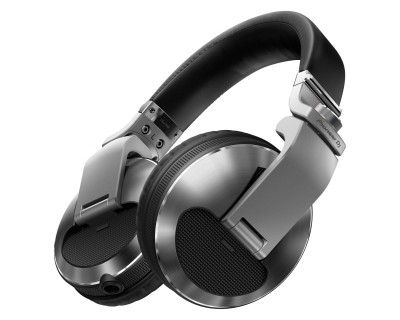 HDJ-X10-S Pro DJ 50mm Headphones with Swivel Ear Silver