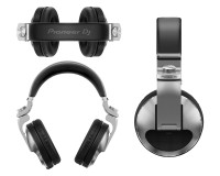 Pioneer DJ HDJ-X10-S Pro DJ 50mm Headphones with Swivel Ear Silver - Image 3