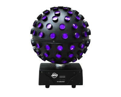 Starburst LED Sphere Effect with 5x15W RGBWYP HEX-LEDs