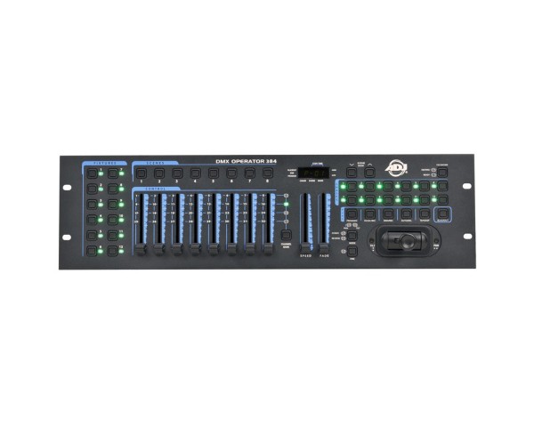 ADJ DMX Operator 384 DMX / MIDI Controller 384 DMX Channels 2U - Main Image