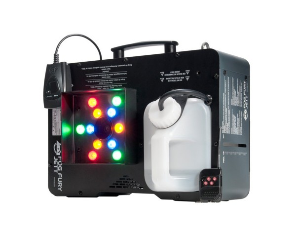 ADJ Fog Fury Jett High Velocity Vertical Fog with 12x3W RGB LEDs - Main Image