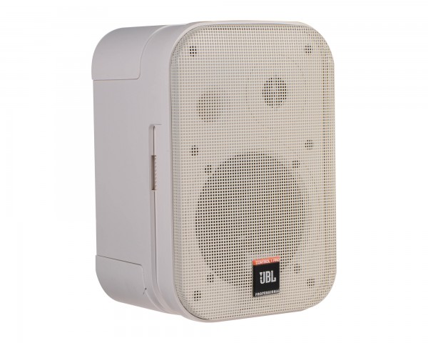 JBL Control 1 Pro WH 5.25 2-Way Speaker with Bracket 150W White - Main Image