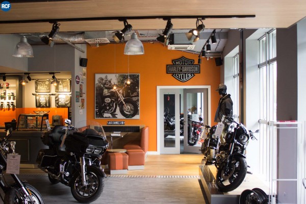 Multi-zone RCF Sound System for the new Harley-Davidson Retail Shop in Belgrade