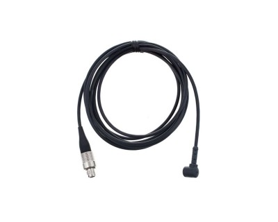 KA100-4/B Right-Angled Cable Miniature Tie Mic Black