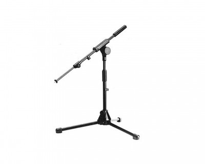 GST590 Low Profile Adjustable Tele-Boom Mic Stand Black