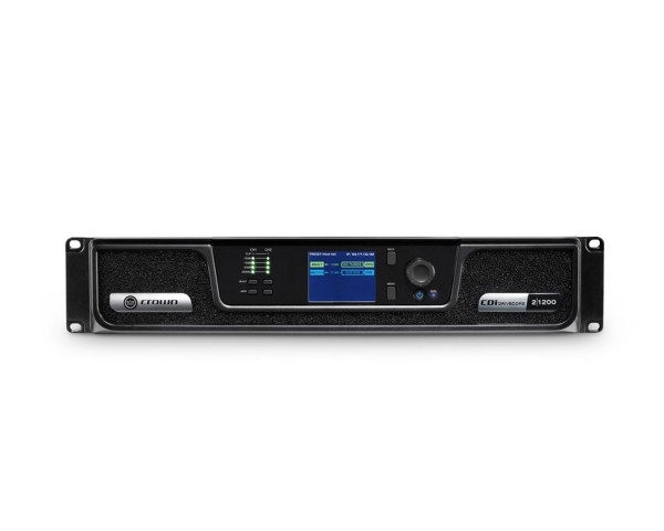 Crown CDi 2|1200 DriveCore Power Amp 2x1200W Analogue Input 2U - Main Image