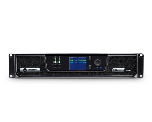Crown CDi 2|600BL DriveCore Power Amp 2x600W + BLU Link 2U - Main Image