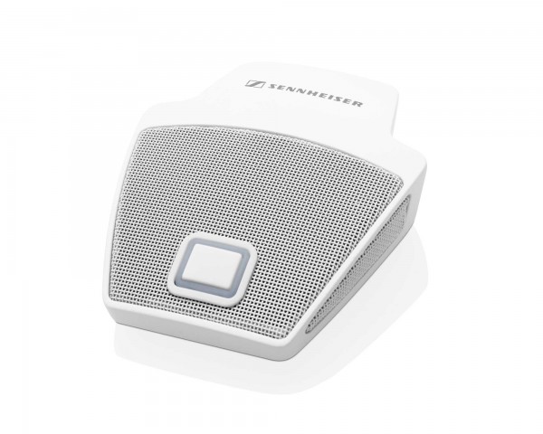 Sennheiser MEB114SW Cardioid On-table Boundary Mic + Button and LED White - Main Image