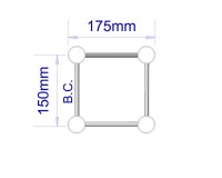 Trilite by OPTI 100 Quad Length 0.2m 1QD200 - Image 2