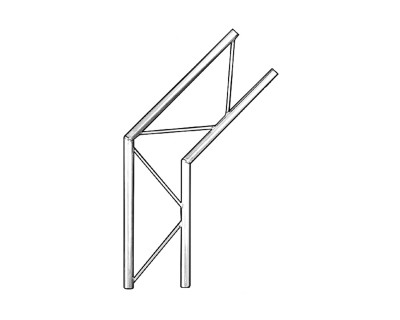 100 Ladder Junction 2-Way 120° Horizontal