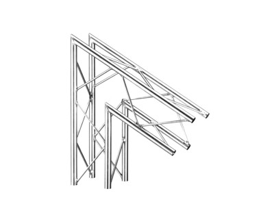 100 Quad Junction 2-Way 60° Universal