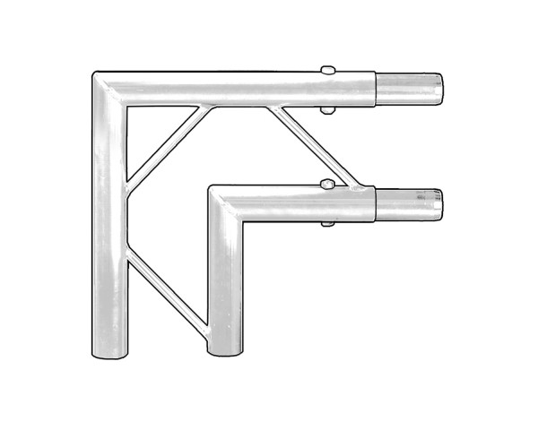 Trilite by OPTI 200 Ladder Junction 2-Way 90° Horizontal - Main Image