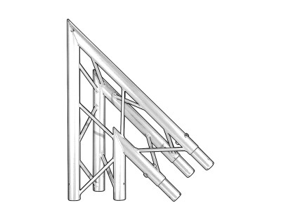 200 Truss Junct 2-Way 45° Apex Up/Down