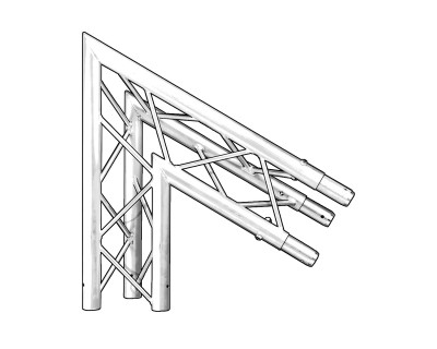 200 Truss Junct 2-Way 60° Apex Up/Down