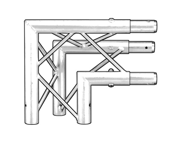 Trilite by OPTI 200 Truss Junct 2-Way 90° Apex Up/Down - Main Image