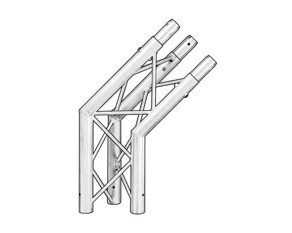 Trilite by OPTI 200 Truss Junct 2-Way 135° Apex Up/Down - Main Image