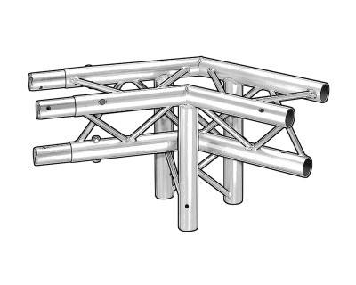 200 Truss Junct 3-Way 135° Apex Down