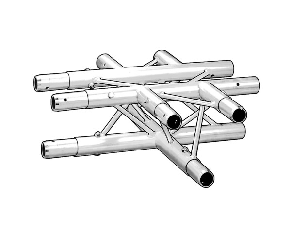 Trilite by OPTI 200 Truss Junct 4-Way 90° Apex Down - Main Image