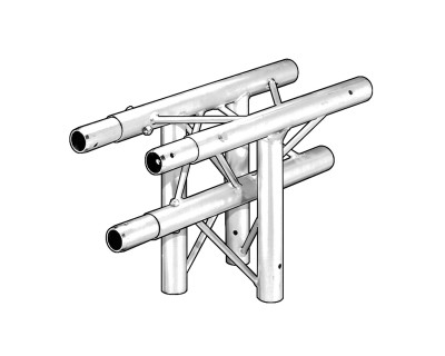 200 Truss Junct 3-Way 90° Apex Down