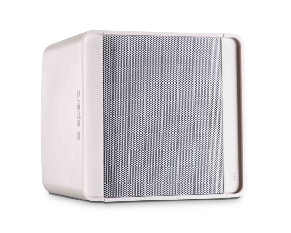 Apart KUBO5T White 5.25 100V/16Ω 80W Cube Design Speaker+Brack - Main Image