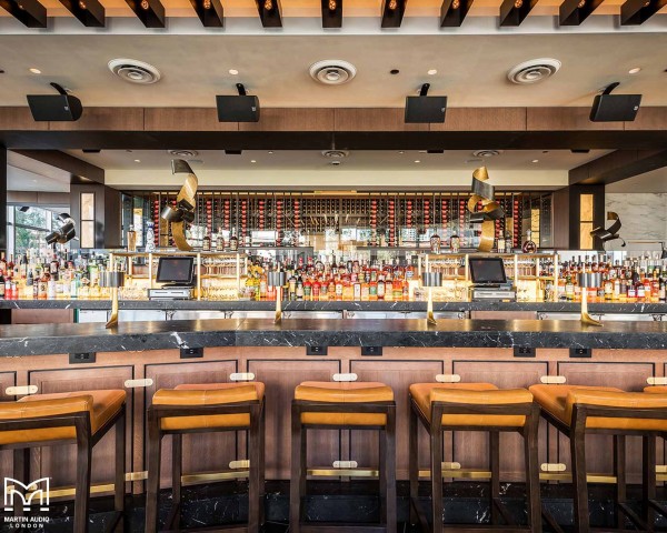 High-End Chicago Restaurant Gibsons Italia Outfitted with Martin Audio