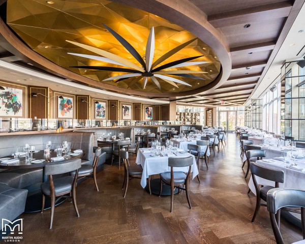 High-End Chicago Restaurant Gibsons Italia Outfitted with Martin Audio