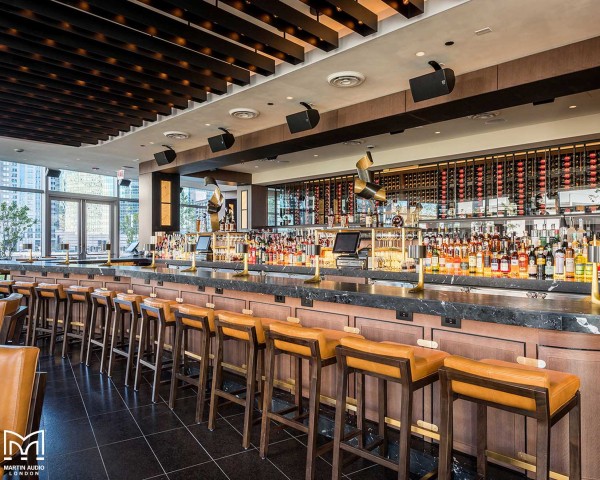 High-End Chicago Restaurant Gibsons Italia Outfitted with Martin Audio