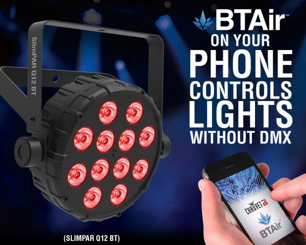 CHAUVET DJ Introduces New Lighting Control App BTAir