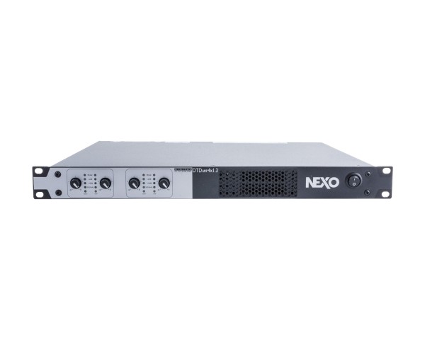 NEXO DTDAMP4X1.3C 4Ch Power Amp 4x1250W @ 4Ω 1U - Main Image