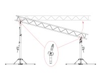 Doughty T55704 Swivel Truss Plate (150mm - 250mm centres) - Image 4