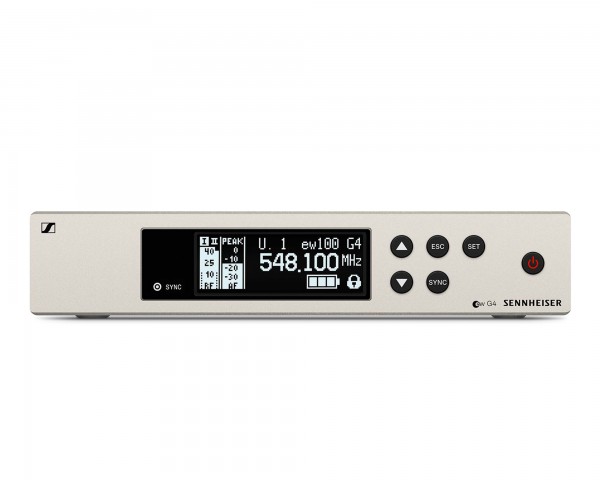 Sennheiser EM100 G4-GB 100-Series Receiver Inc GA3 Rack Kit CH38 - Main Image