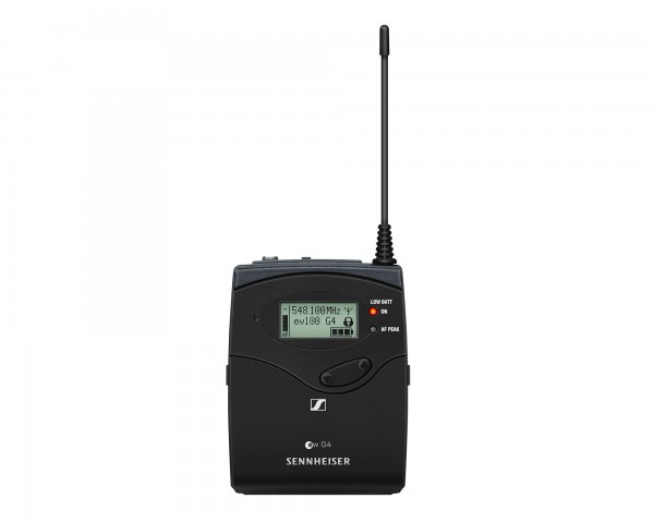 Sennheiser SK100 G4-GB 100-Series Bodypack Transmitter 3.5mm CH38 - Main Image